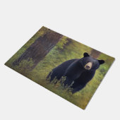 Indrukwekkend zwart Beer Deurmat (Schuin)