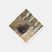 Indrukwekkende Bull Moose Servet (Hoek)