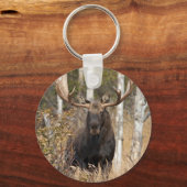 Indrukwekkende Bull Moose Sleutelhanger (Voorkant)