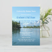 indrukwekkende ceremonie van het afstuderen van he kaart (Staand voorkant)