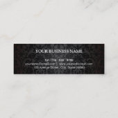 Indrukwekkende Eye Catching 3D Gold Lips Make-up A Mini Visitekaartje (Achterkant)