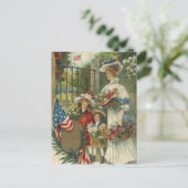 -indrukwekkende herdenkingsdag feestdagenkaart (Staand voorkant)