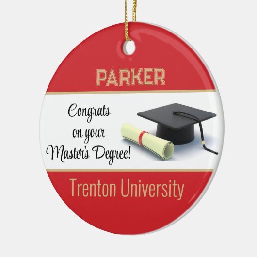 indrukwekkende mastergraad! Afgestudeerd Keramisch Ornament (Links)