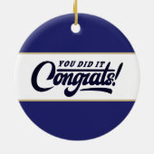 indrukwekkende mastergraad! Afgestudeerd Keramisch Ornament (Achterkant)