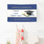 indrukwekkende mastergraad! Afgestudeerd Spandoek (Insitu)