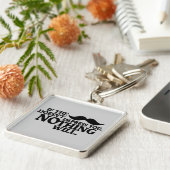 Indrukwekkende Mustache aangepaste kleurensleutelk Sleutelhanger (Zijkant)