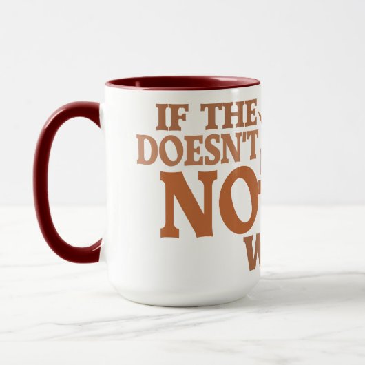 Indrukwekkende Mustache-mok - kies stijl, kleur Mok (Links)