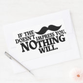 Indrukwekkende Mustache stickers voor aangepaste k (Envelop)