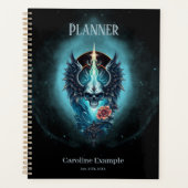 Indrukwekkende, realistische schedel planner (Voorkant)