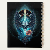 Indrukwekkende, realistische schedel planner (Achterkant)