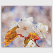 Indrukwekkende Sakura-bloemen op zondag Cadeaupapier (Vlak)