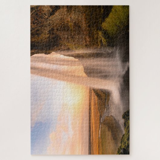 Indrukwekkende Seljalandsfoss Waterfall Puzzles Legpuzzel (Verticaal)