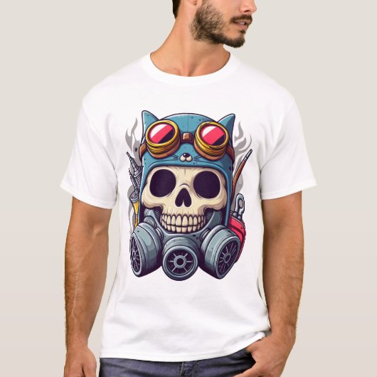 Indrukwekkende Skull T-shirt (Voorkant)
