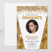 Indrukwekkende sprankelende 18e verjaardag Afstude Kaart (Voorkant / Achterkant)