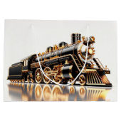 Indrukwekkende trein geschenk tas groot cadeauzakje (Achterkant)