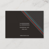 Indrukwekkende Visitekaartjes-Chabby Visitekaartje (Achterkant)