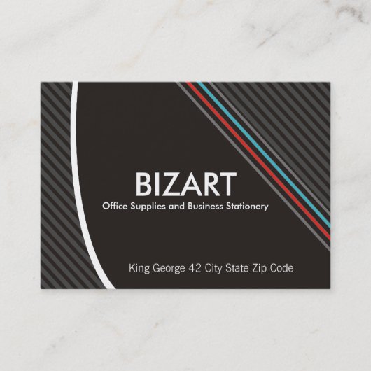 Indrukwekkende Visitekaartjes-Chabby Visitekaartje (Voorkant)