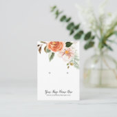 Indrukwekkende Waterverf ventilator wit oorscherm Visitekaartje (Staand voorkant)