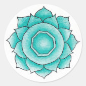 Indu Chakra Sticker (Voorkant)