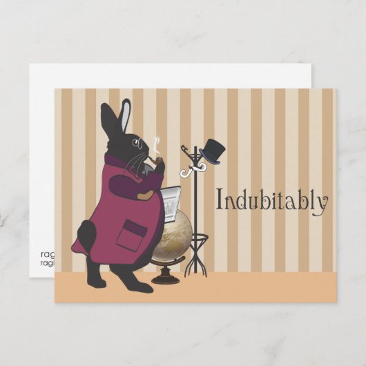 INDUBITABEL BRIEFKAART (Voorkant / Achterkant)