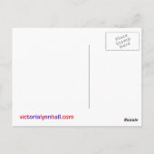 Induge in creativiteit fotografie briefkaart (Achterkant)