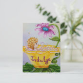 "INDULGE" edele Briefkaarten (Staand voorkant)