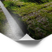 "Indulge in Green Pastures" Foto Afdruk (Hoek)