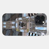 Indulgence Art Deco Monogram iPhone Hoesje (Achterkant horizontaal)