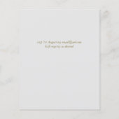 Indulgent Blush Pink Gold Rozen Bouquet Verloving (Achterkant)