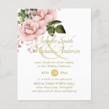 Indulgent Blush Pink Gold Rozen Bouquet Weddenscha