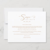 Indure witte rendy collage bruiloft 3 foto's (Achterkant)