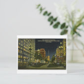 Industrial Bank Building and Book Cadillac Hotel Briefkaart (Staand voorkant)