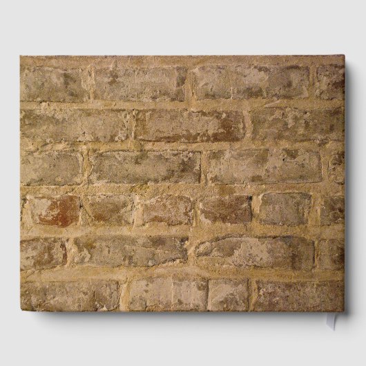 Industrial Chic Bricks Wedding Gastenboek (Achterkant)