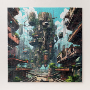 Industrial City Science Fiction Legpuzzel