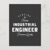 Industrial engineer, cool, engineer, engineering, briefkaart (Voorkant)