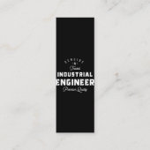 Industrial engineer, cool, engineer, engineering, klantenkaartje (Voorkant)