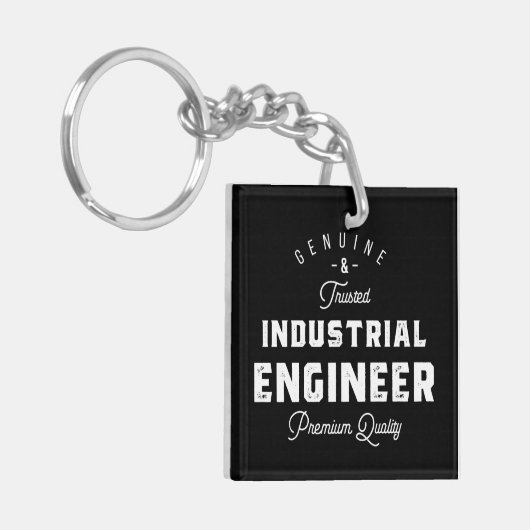 Industrial engineer, cool, engineer, engineering, sleutelhanger (Voorkant Links)
