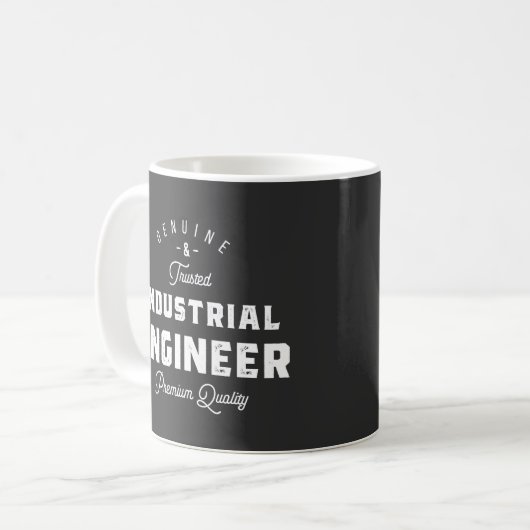 Industrial engineer, coole, engineer, engineering koffiemok (Voorkant links)