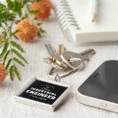 Industrial engineer, coole, engineer, engineering sleutelhanger (Zijkant)