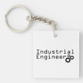 Industrial Engineering Funny Engineer Sleutelhanger (voorkant)