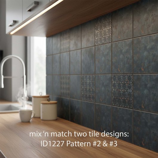 Industrial Geometric Pattern #2 ID1227 Tegeltje