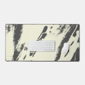 Industrial Grunge Textured Ink Wash Large Bureaumat (Keyboard & Muis)