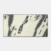 Industrial Grunge Textured Ink Wash Large Bureaumat (Voorkant)