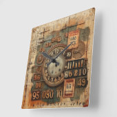  Industrial Grunge wandklok (Hoek)