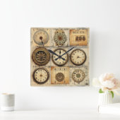  Industrial Grunge wandklok (Huis)