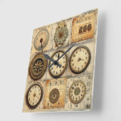  Industrial Grunge wandklok (Hoek)