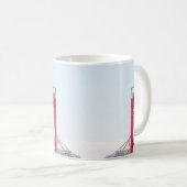 Industrial Harbor Port Crane Sketch Koffiemok (Voorkant rechts)