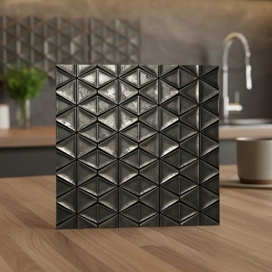 Industrial Iron Pyramid Pattern #1 ID1227 Tegeltje