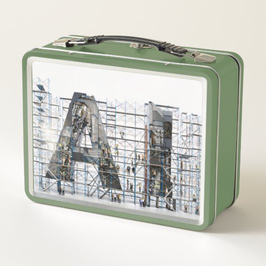 Industrial Letterform – AI (Achterkant)