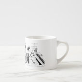 Industrial Metallurgical Combine Silhouette Espresso Kop (Rechts)